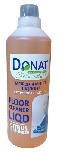 Засіб для миття підлоги DONAT Clean Nature 1л